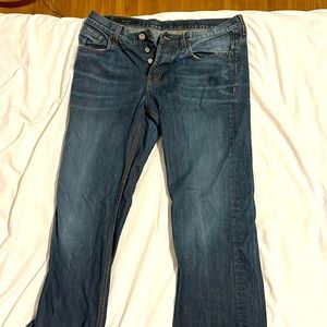 Dark blue Gucci jeans